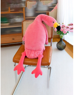 Плюшевый фламинго 130 см