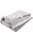 Двустороннее детское одеяло-пледик 50x75 см