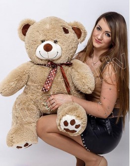 Медведь "Рафаэль" 110 см Светло-коричневый