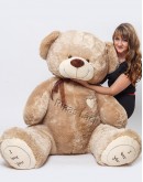 Медведь "I love you" 180 см Светло-коричневый