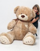 Медведь "I love you" 180 см Светло-коричневый
