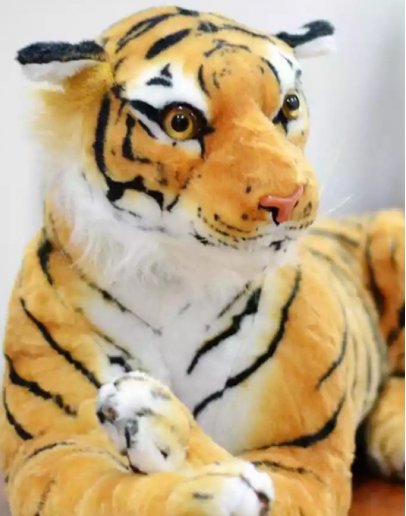 Плюшевый тигр 70 см + 40 см хвост